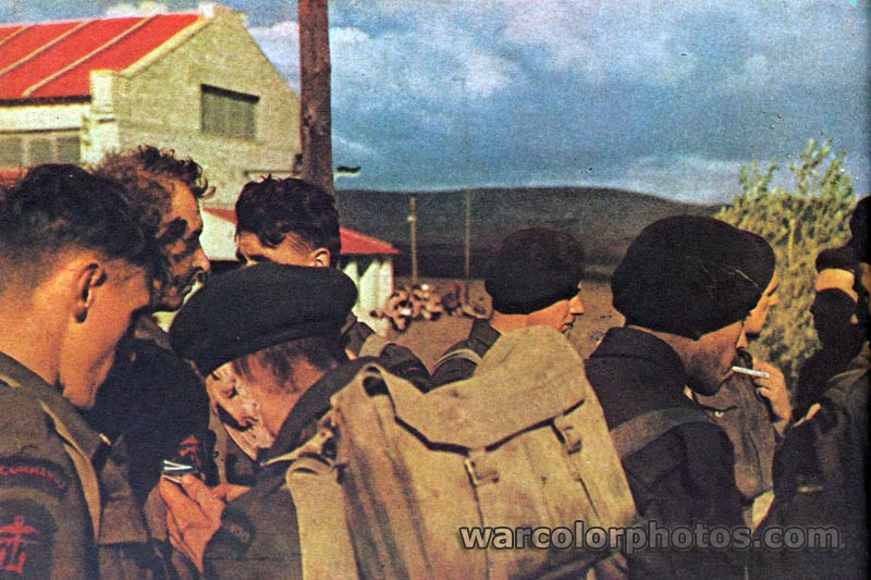 American prisoners in Tunis, 1943